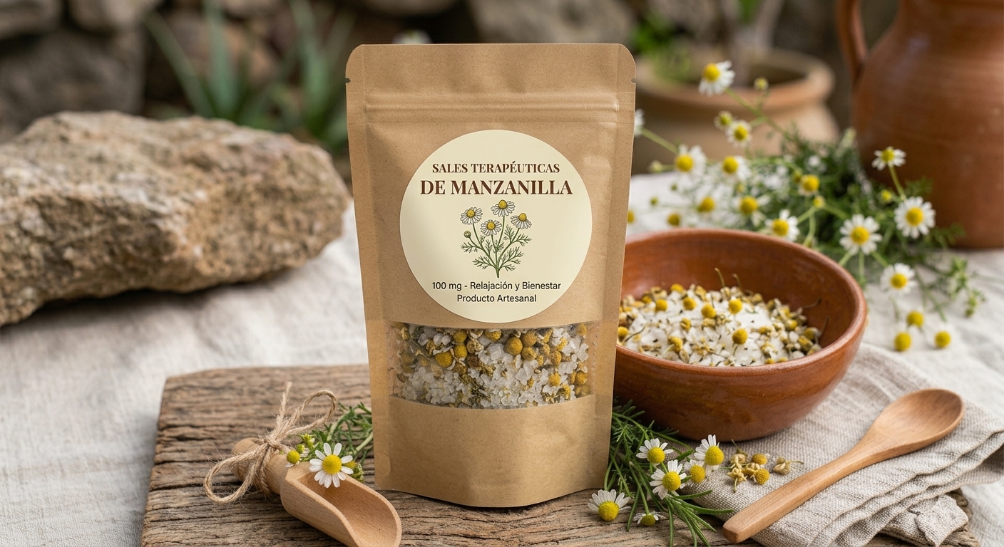 Sales Terapeuticas de Manzanilla