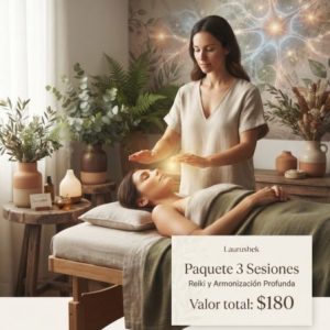 Armonización + Reiki 3x online